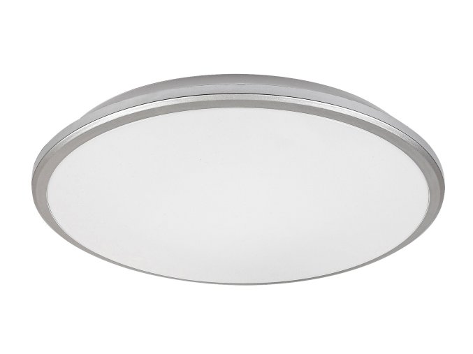 Stříbrné stropní LED svítidlo Engon 380mm 24W