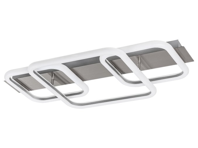 Chromové stropní LED svítidlo Fandral obdelníkové 310x600mm 42W