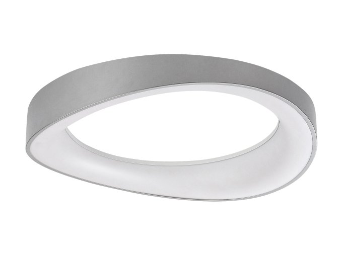 Stříbrné stropní LED svítidlo Iliana 520mm 56W