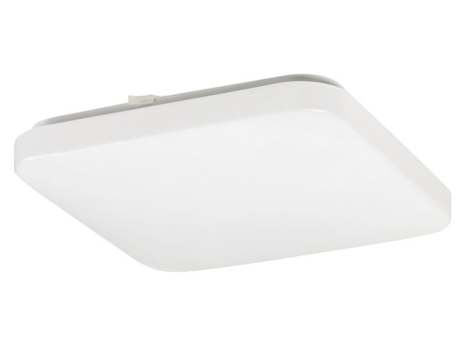 Bílé stropní LED svítidlo Rob hranaté 280x280mm 20W