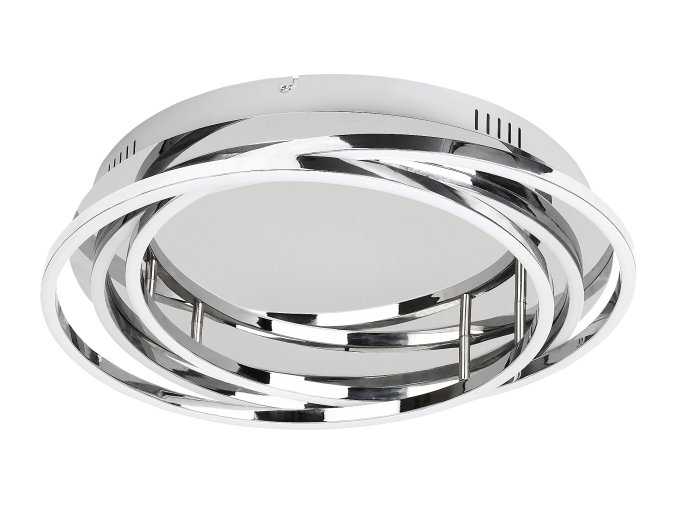 Chromové stropní LED svítidlo Selena 460mm 40W stmívatelné