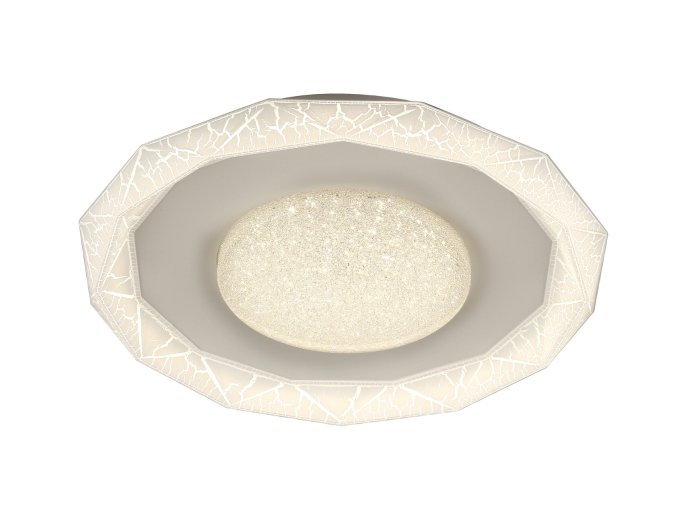 Bílé stropní LED svítidlo Siren 485mm 50W