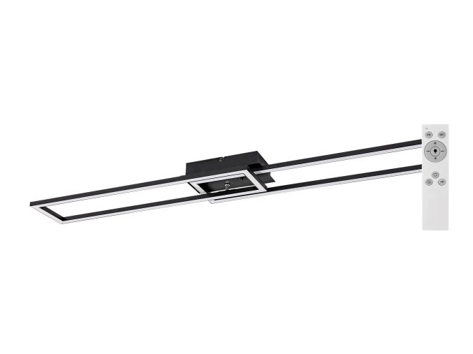 SMART WIFI Černé stropní LED svítidlo Nefertum 1020mm 38W CCT s DO