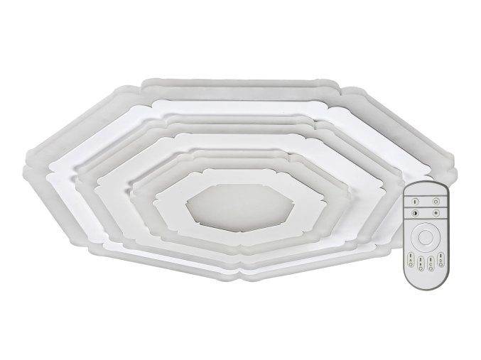 Bílé stropní LED svítidlo Taneli 500mm 41W CCT s DO