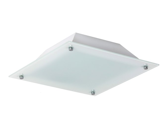 Bílé stropní LED svítidlo Lars 400x400mm 18W