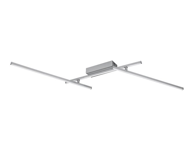 Stříbrné stropní LED svítidlo Negan 1140mm 24W