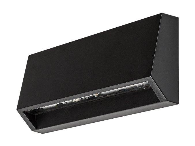 Černé fasádní LED svítidlo Ibar 3W IP54