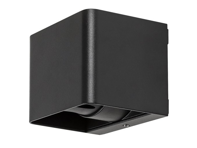 Antracitové fasádní LED svítidlo Hallstatt 10W IP54