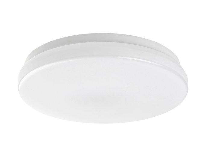 Bílé stropní LED svítidlo Lowar kulaté 285mm 18W IP44 CCT