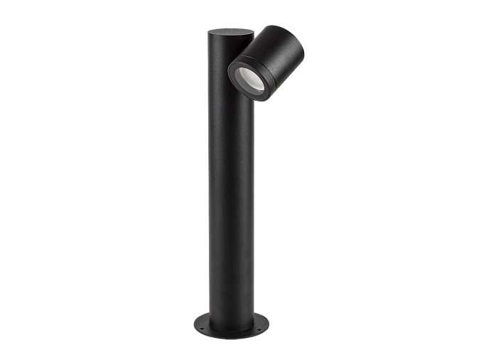 Černý zahradní sloupek Enol pro žárovku GU10 44cm
