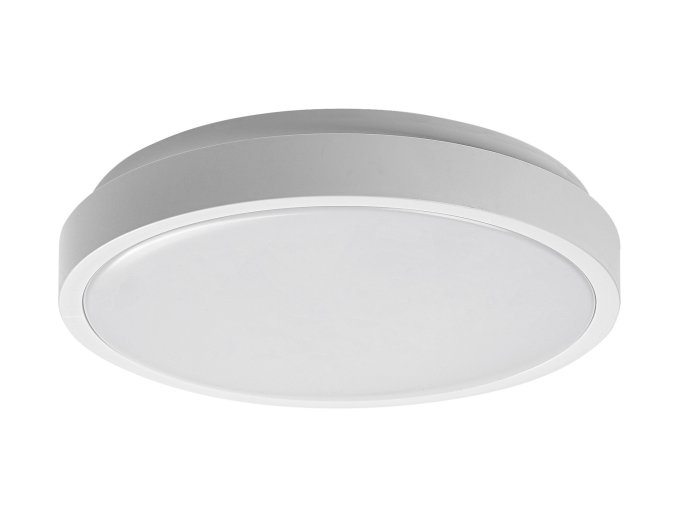 Bílé stropní LED svítidlo Samira kulaté 250mm 18W IP44