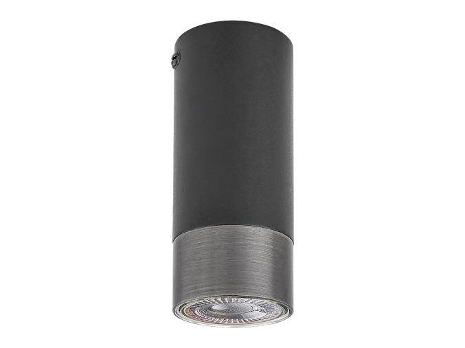 Černé stropní svítidlo Zircon 120mm pro žárovku GU10