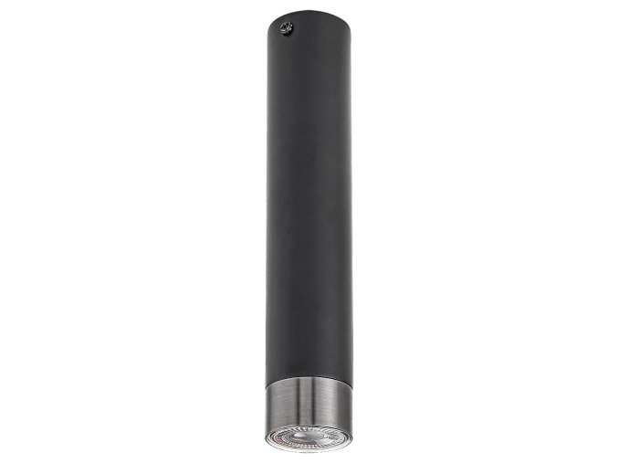Černé stropní svítidlo Zircon 270mm pro žárovku GU10