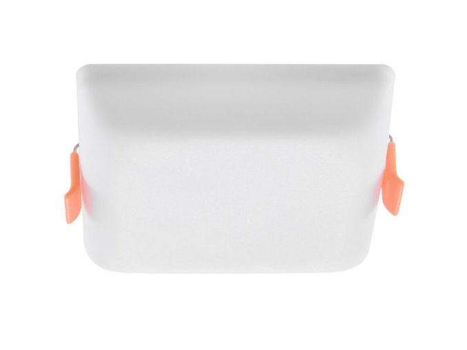 Bílé vestavené LED svítidlo Oleg hranaté 93x93mm 7W IP65