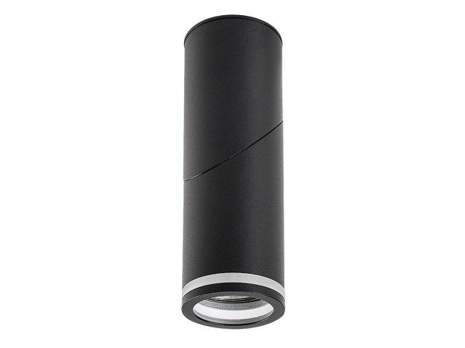 Černé stropní svítidlo Senobia 165mm pro žárovku GU10 polohovatelné