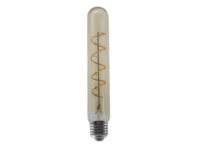LED žárovka Filament jantar T30 5W E27