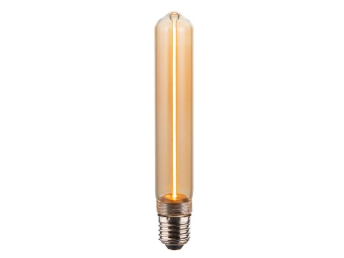 LED žárovka Filament jantar T30 2W E27