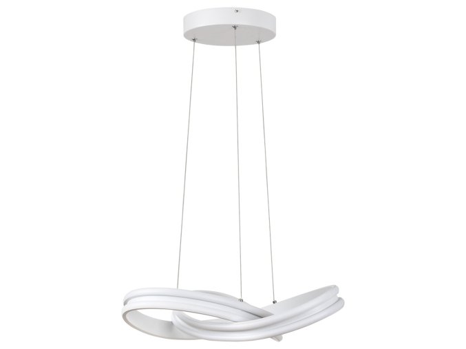 Bílé závěsné LED svítidlo Tulio 550mm 60W