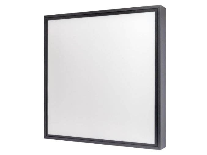 Černý přisazený LED panel s rámečkem 60 x 60cm 16-35W CCT Premium