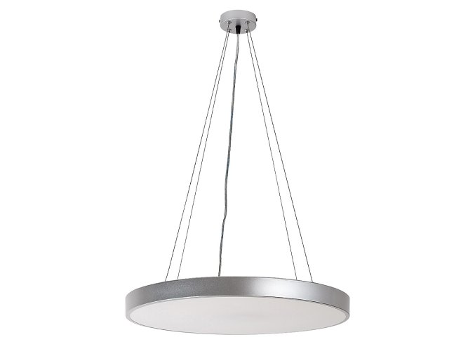 Stříbrné závěsné LED svítidlo Tesia 400mm 36W