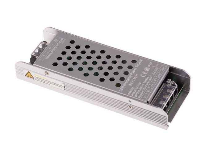 LED stmívatelný zdroj (trafo) 24V 150W - vnitřní