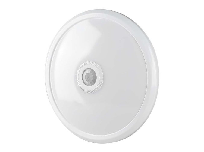 Bílé LED stropní svítidlo 12W s pohybovým PIR čidlem
