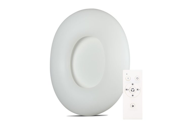 Bílé stropní/nástěnné LED svítidlo 460mm 45W CCT s DO