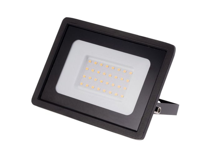 Černý LED reflektor 30W Economy