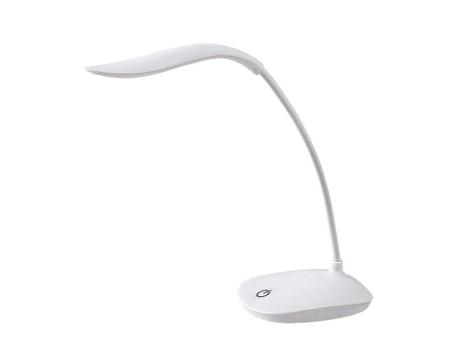 Bílá LED stolní lampička Bedi 2W