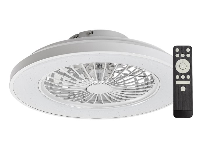 Bílé stropní LED svítidlo s ventilátorem Dalfon2 485mm 48W CCT s DO