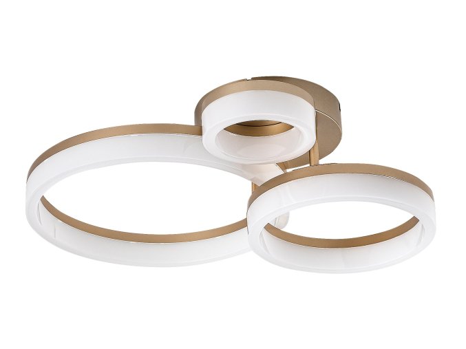 Zlaté stropní LED svítidlo Amilia 510mm 24W CCT