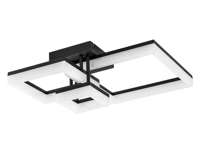Černé stropní LED svítidlo Amilia 470mm 22W CCT