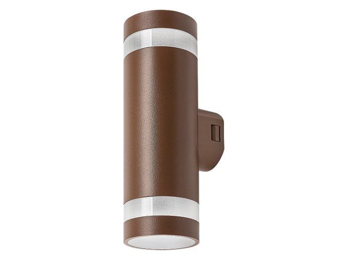 Hnědé fasádní LED svítidlo Urfa Line 16W IP65 CCT