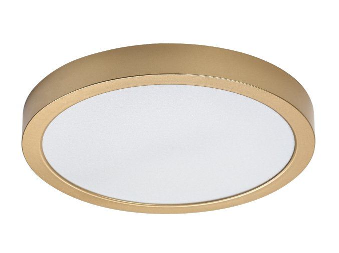 Zlaté stropní LED svítidlo Shaun Plus kulaté 300mm 30W IP44