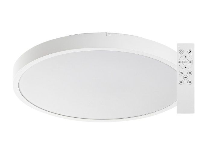Bílé stropní LED svítidlo Alenzo kulaté 355mm 24W IP44 CCT s DO