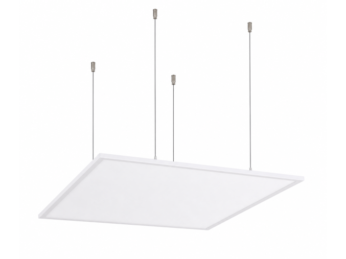 Bílý závěsný LED panel 60 x 60cm 16-35W UGR CCT Projekt
