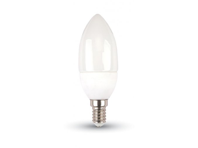 LED žárovka svíčka 5,5W E14 (Barva světla Teplá bílá)