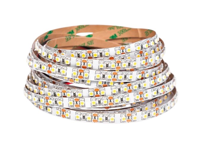 UV LED pásek 9,6W/m 12V bez krytí IP20