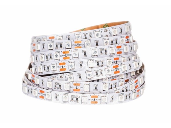 UV LED pásek 14,4W/m 12V bez krytí IP20