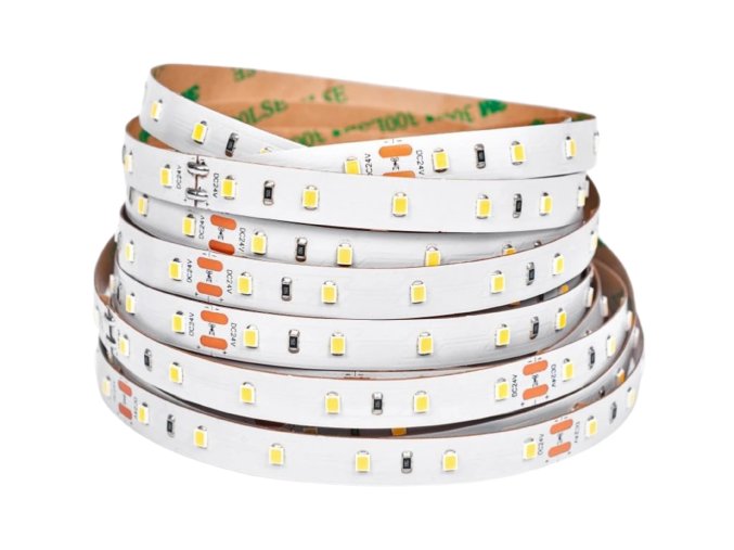 LED pásek 12W/m 24V bez krytí IP20
