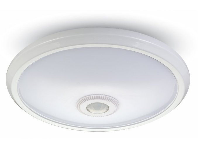 LED stropní svítidlo 12W s pohybovým PIR čidlem (Barva světla Teplá bílá)