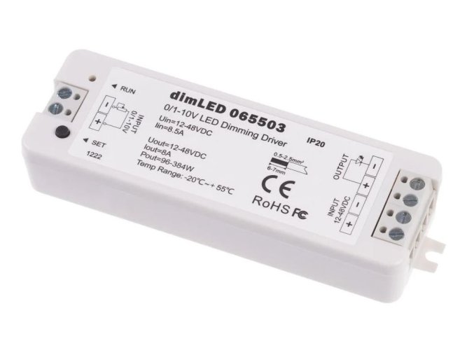 DimLED stmívač 0/1-10V