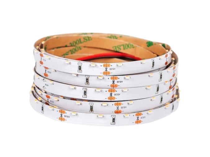 Stranový LED pásek 7,2W/m 12V bez krytí IP20