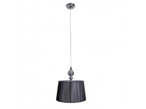 pol pl Lampa wiszaca chromowa czarny abazur nitkowy Gillenia Candellux 31 21437 8375 7