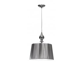 pol pl Lampa wiszaca sufitowa srebrna abazur nitkowy Gillenia Candellux 31 07155 8381 1