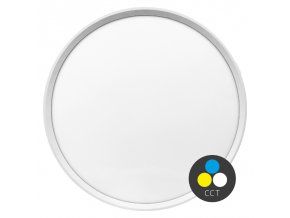 Bílé přisazené LED svítidlo Modio kulaté 600mm 50W CCT