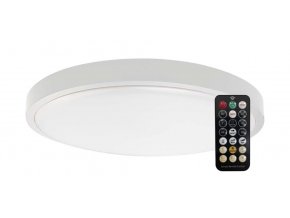 Bílé přisazené LED svítidlo kulaté 295mm 18W IP44 s pohybovým MW čidlem a DO