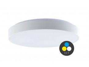 Bílé LED stropní svítidlo kulaté 495mm 30/60W CCT s DO