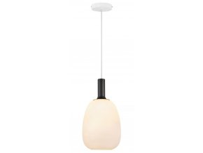 Závěsný lustr z opálového skla Alton pro žárovku E27 ø23cm