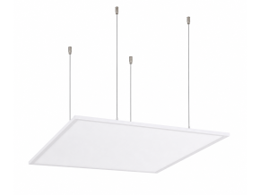 Bílý závěsný LED panel 60 x 60cm 16-35W Premium